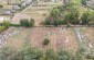 A drone view at the Jewish cemetery of Kopaihorod. The mass grave where the Jews from the ghetto were buried is also located at the cemetery. Kopaihorod. © Aleksey Kasyanov/Yahad-In Unum
